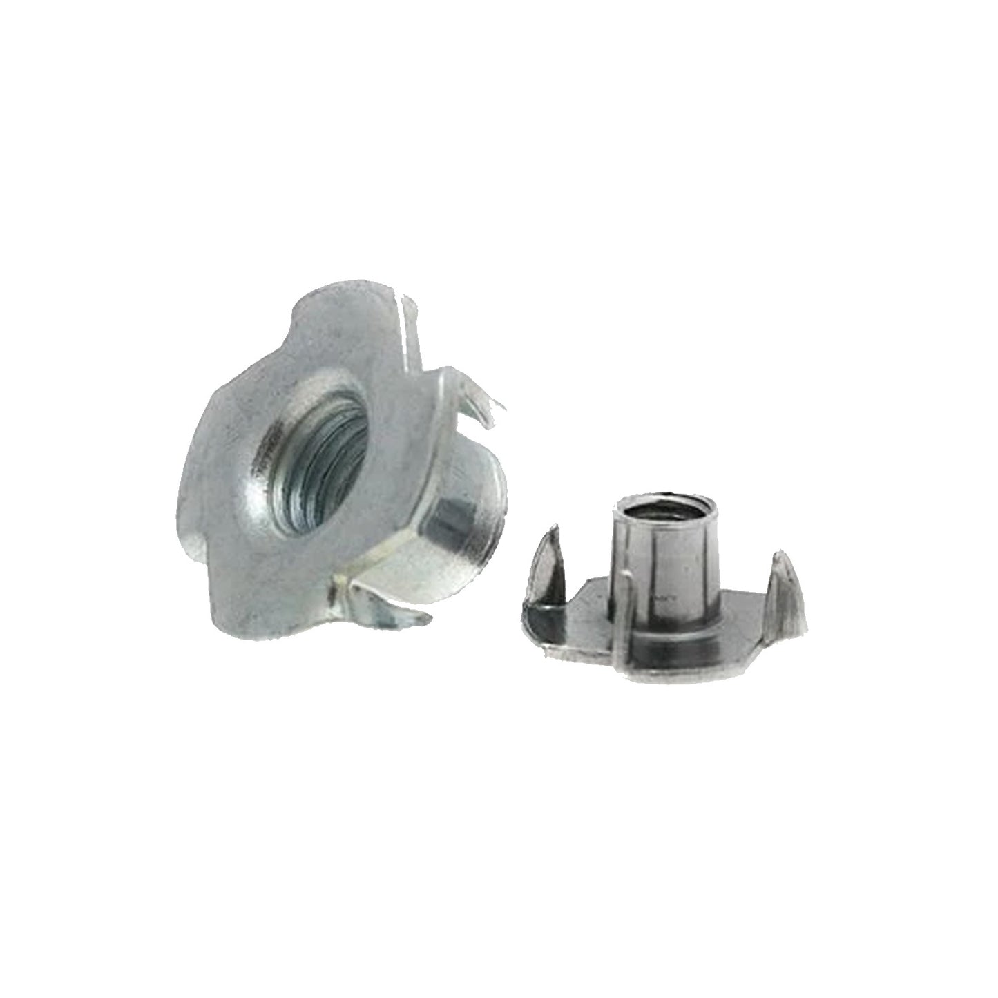 Pronged Tee Nuts Zinc Plated
