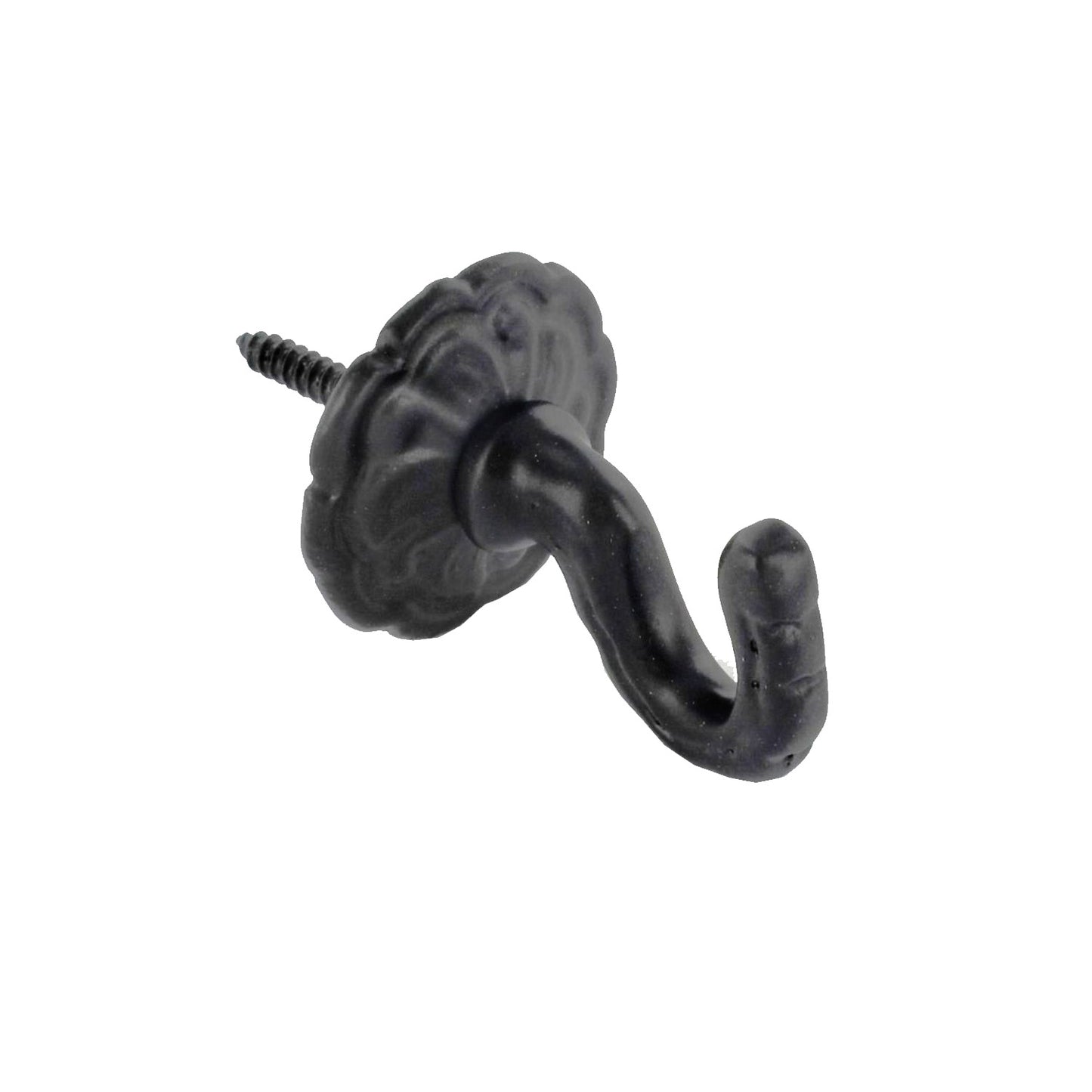 Curtain Tie Back Hooks Black