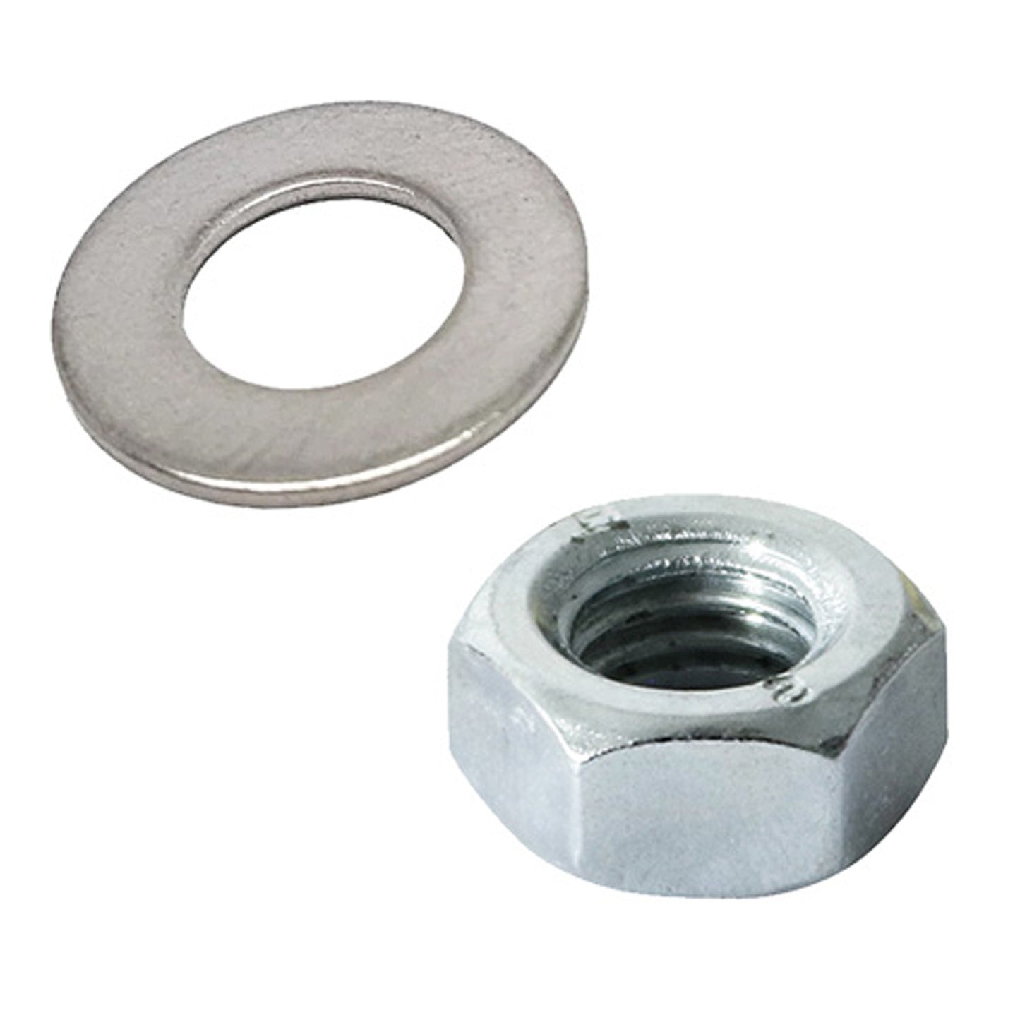 Steel Nuts & Washers Zinc Plated