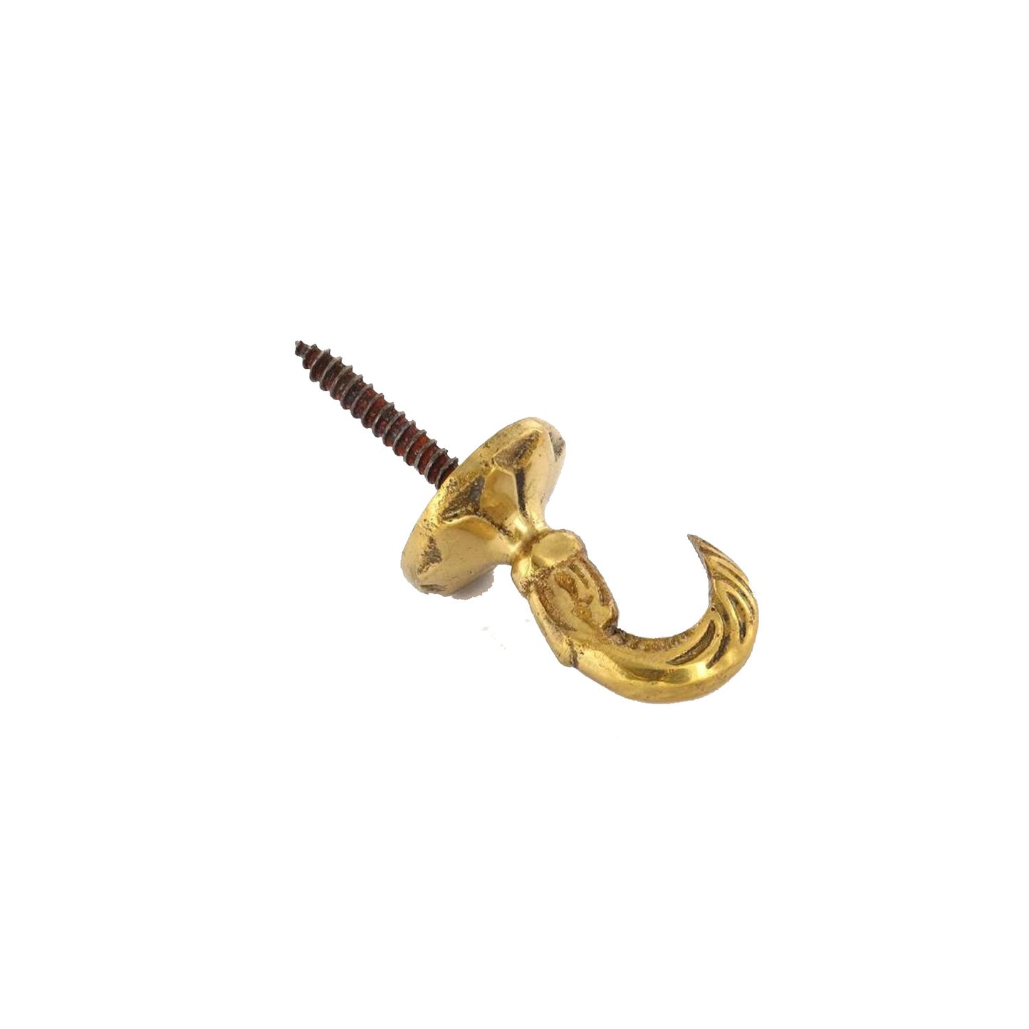 Curtain Tie Back Hooks Brass