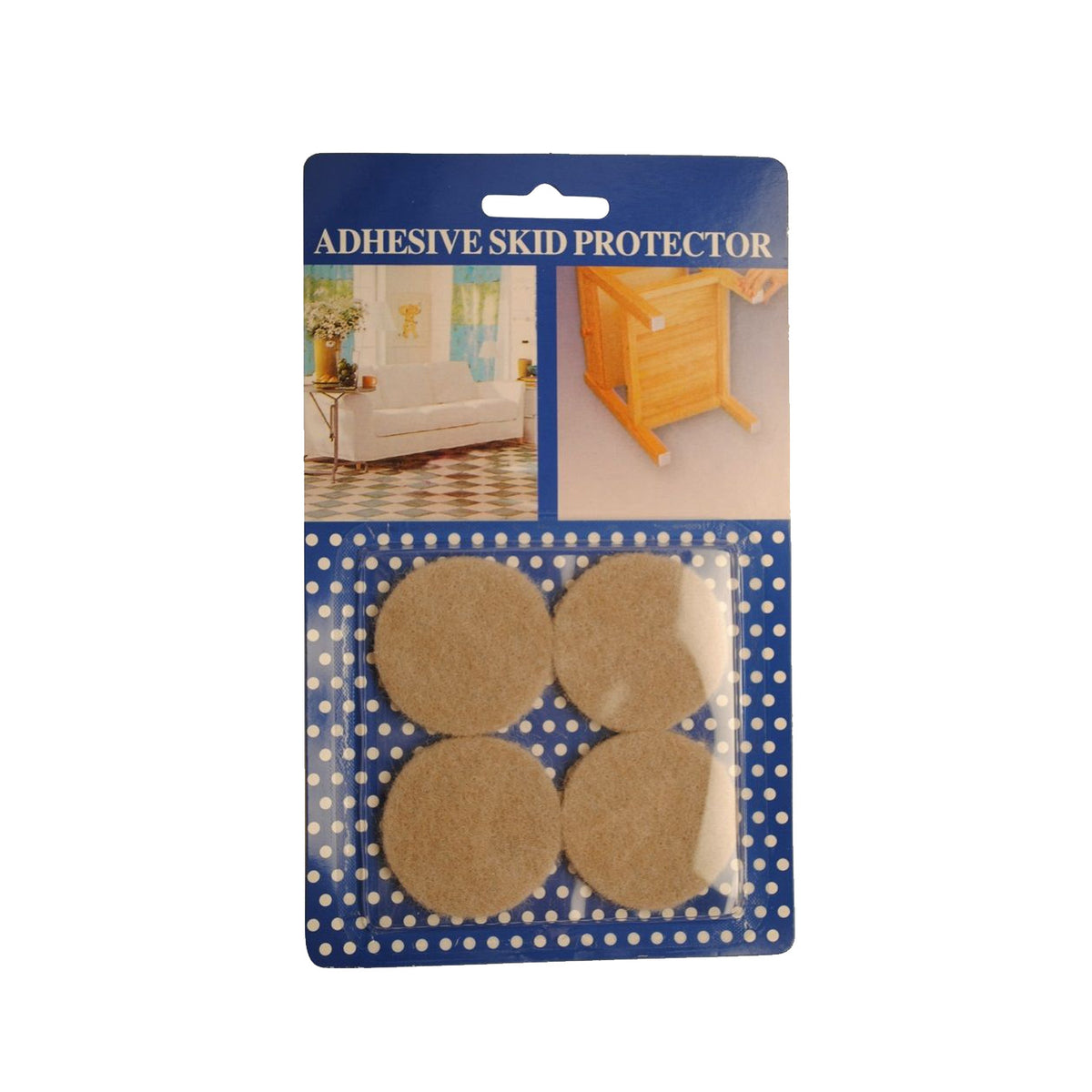 Self Adhesive Felt Pads (Carded)