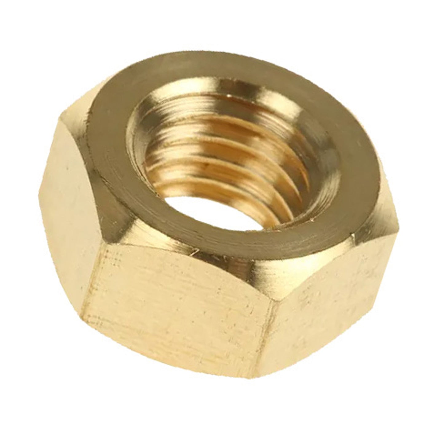 Hexagon Fullnuts Brass