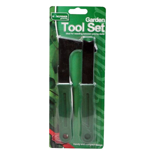 2 Piece Hand Weeder Set Knife