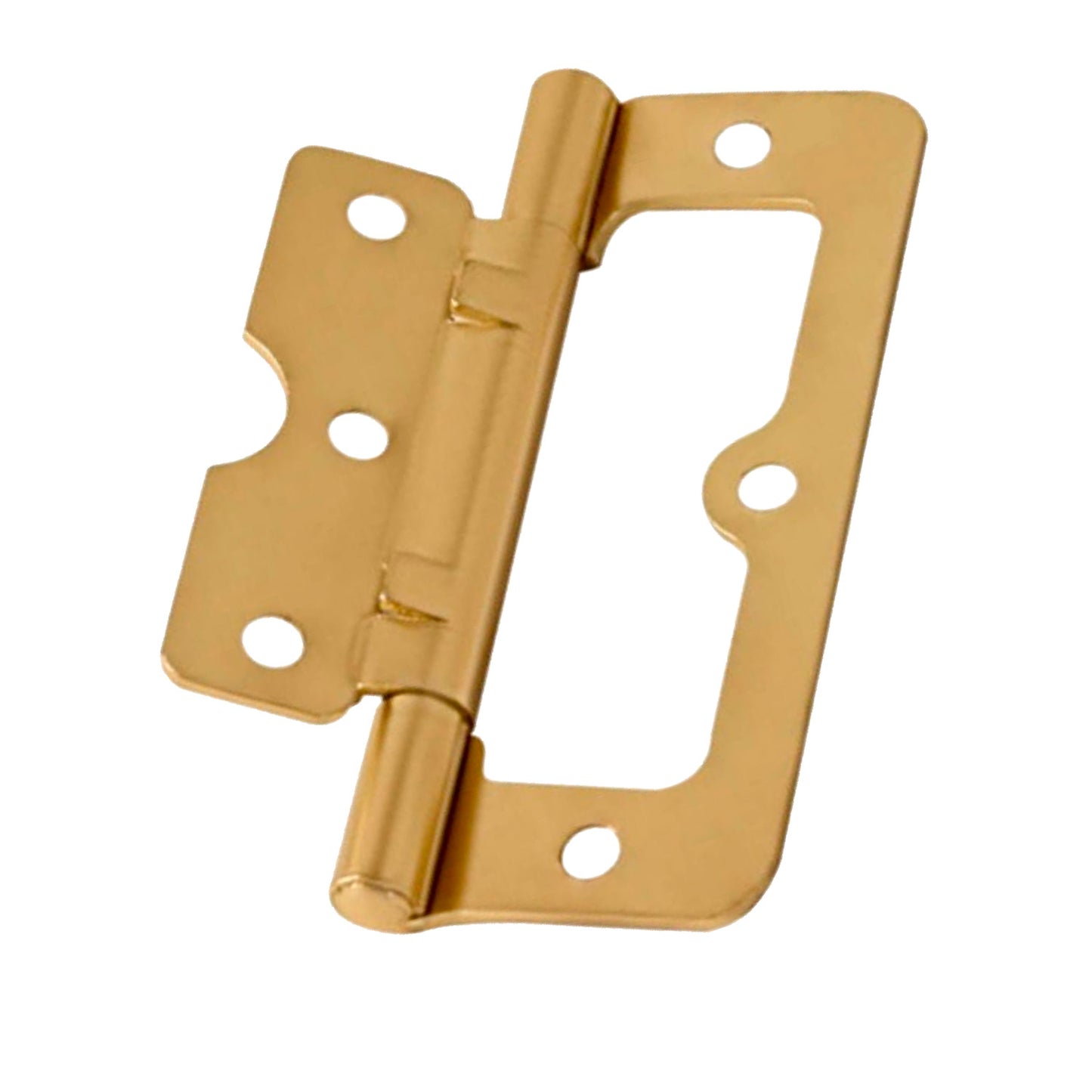 Flush Hinge Electro Brassed