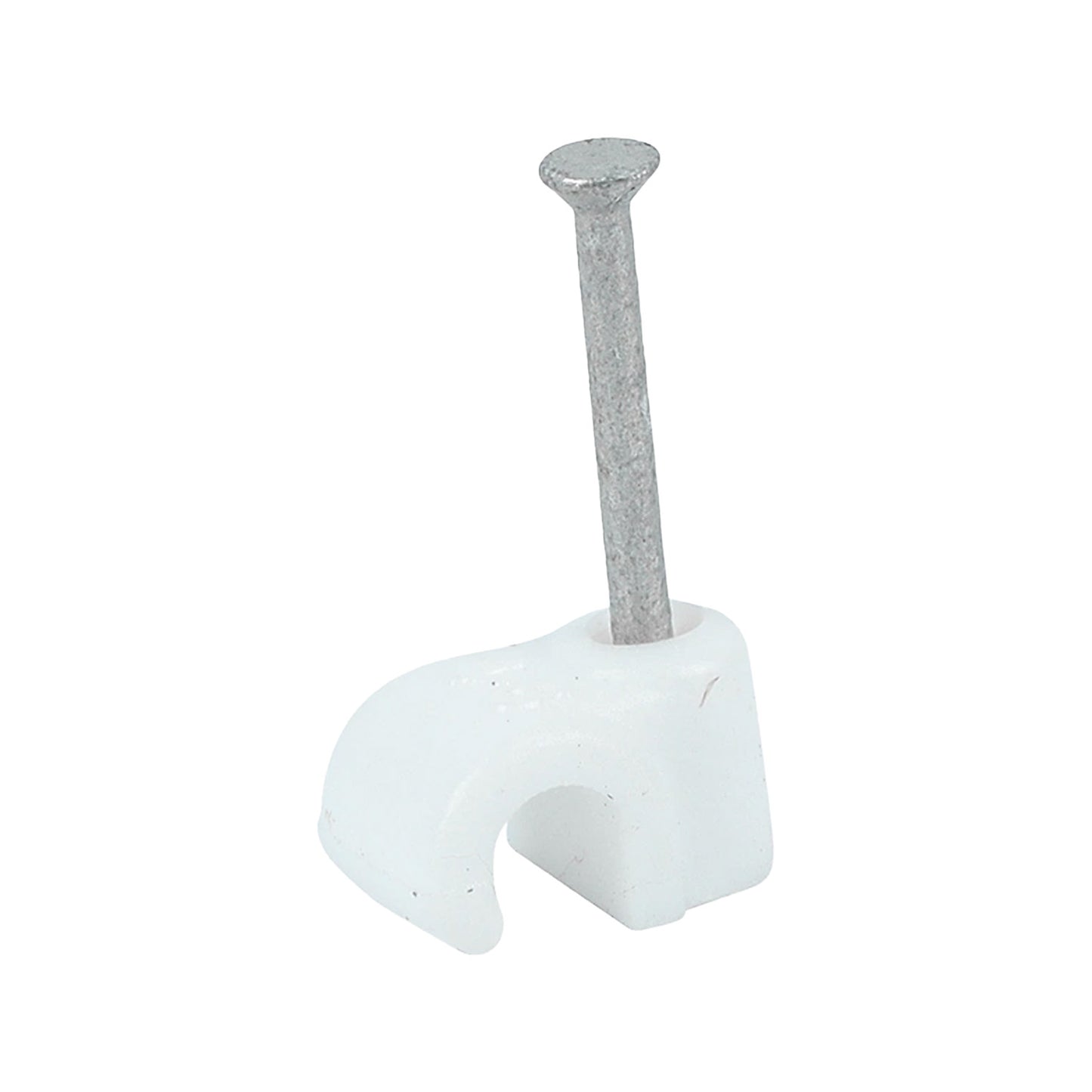 Flat Twin & Earth Cable Clips White