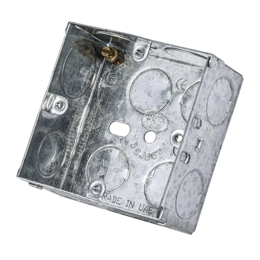 Galvanised Steel Metal Back Boxes