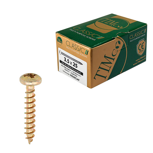 Cross Recessed Classic Pan Head Woodscrew ZYP