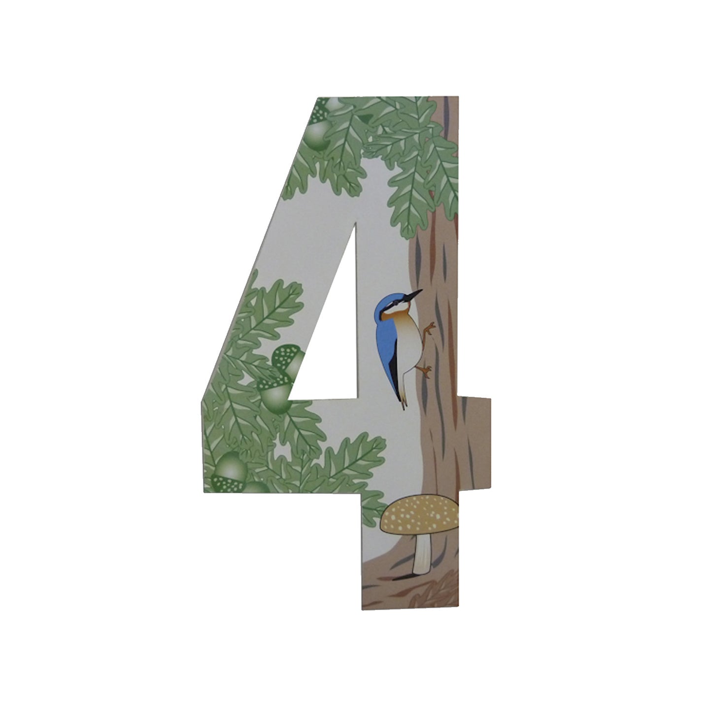 Squirrel Wheelie Bin Numbers 170mm