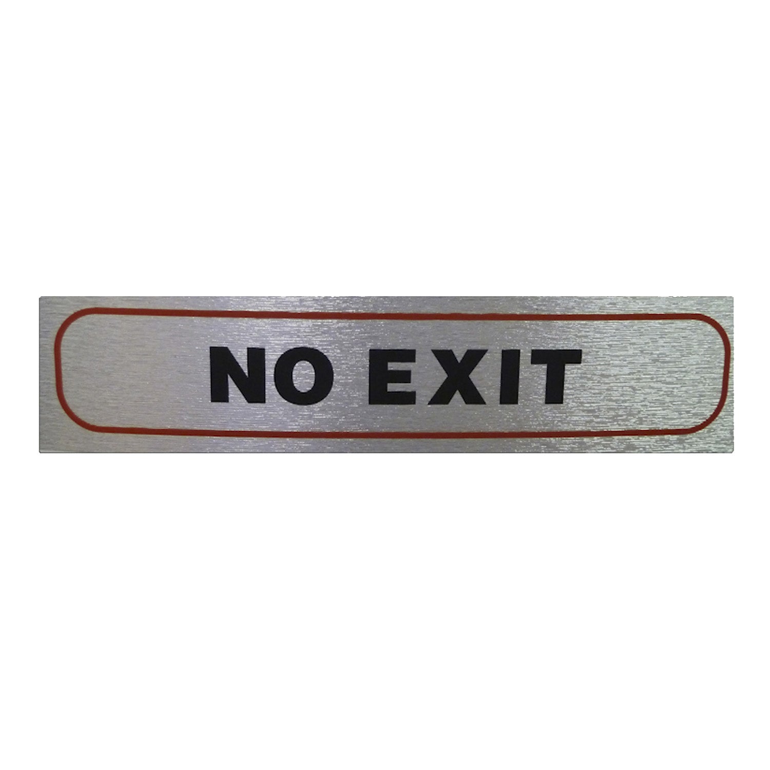 Silver Window Sign Silver Information Signs (packs of 10) – Murpak Ltd