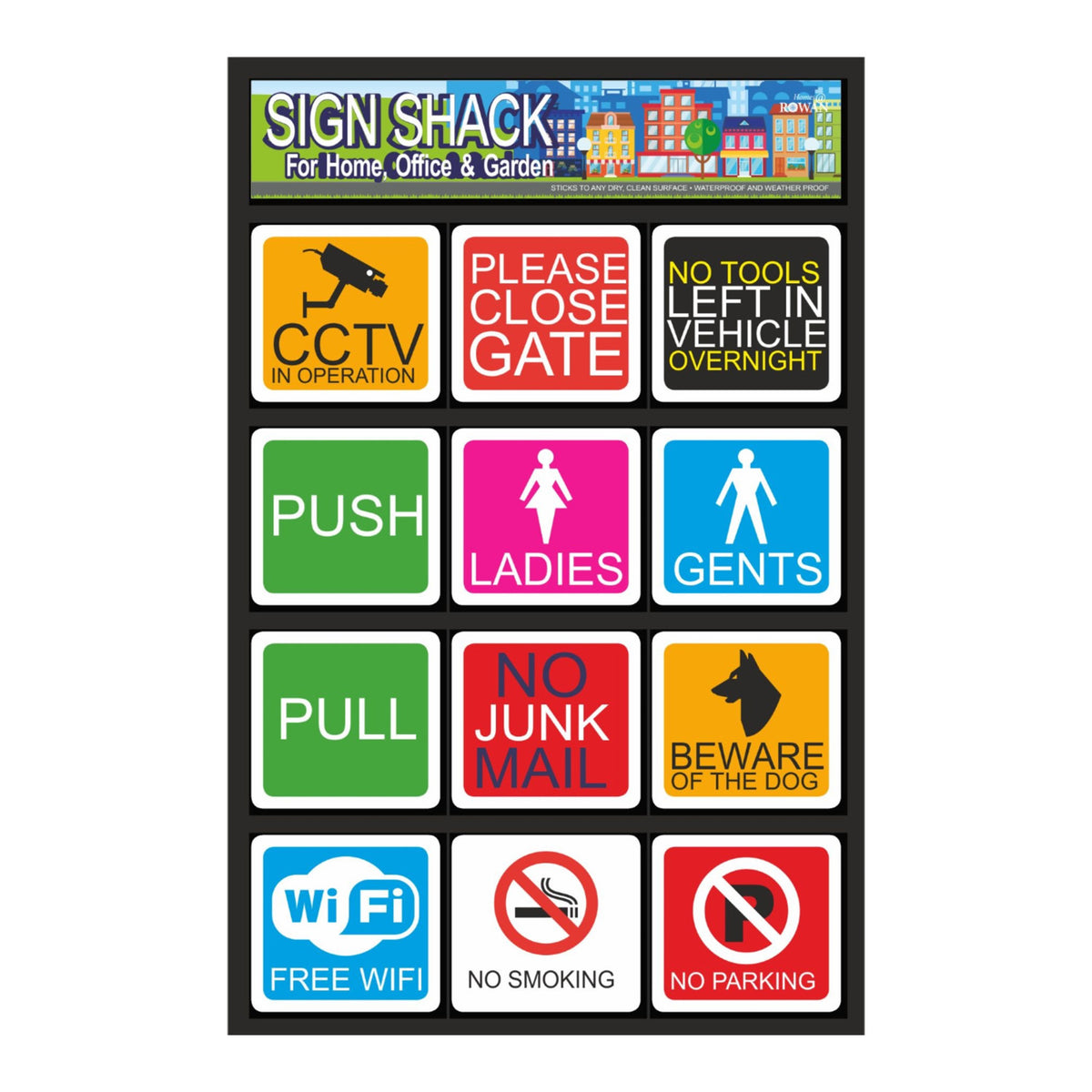 Information Signs Color Colour Information Signs – Murpak Ltd