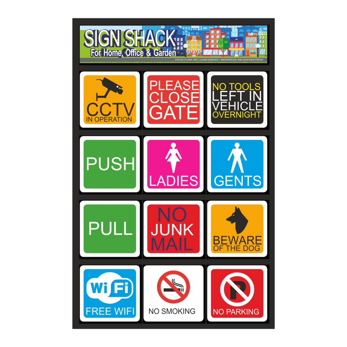 Notice Sign Colorful Colour Information Signs – Murpak Ltd