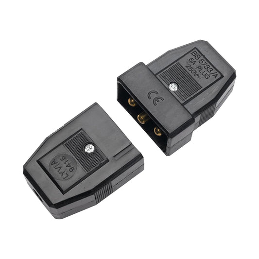 5amp 3 Pin Black Flex Connector
