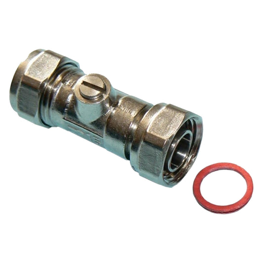 15mm Chrome Service Valve