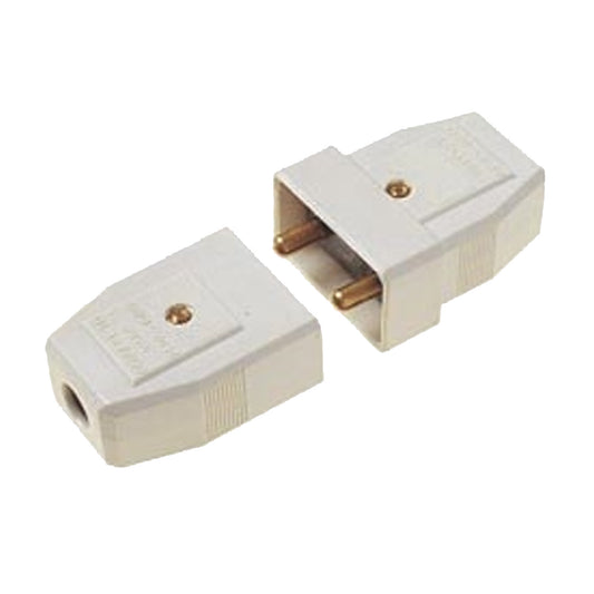 10amp 2 Pin White Flex Connector