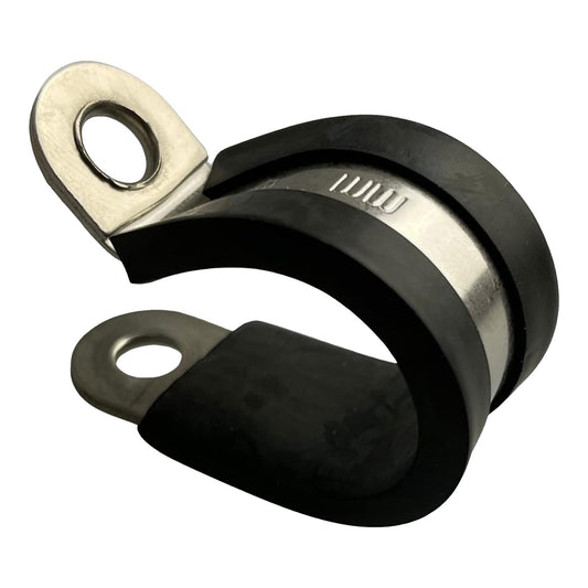 Rubber Lined "P" Clips