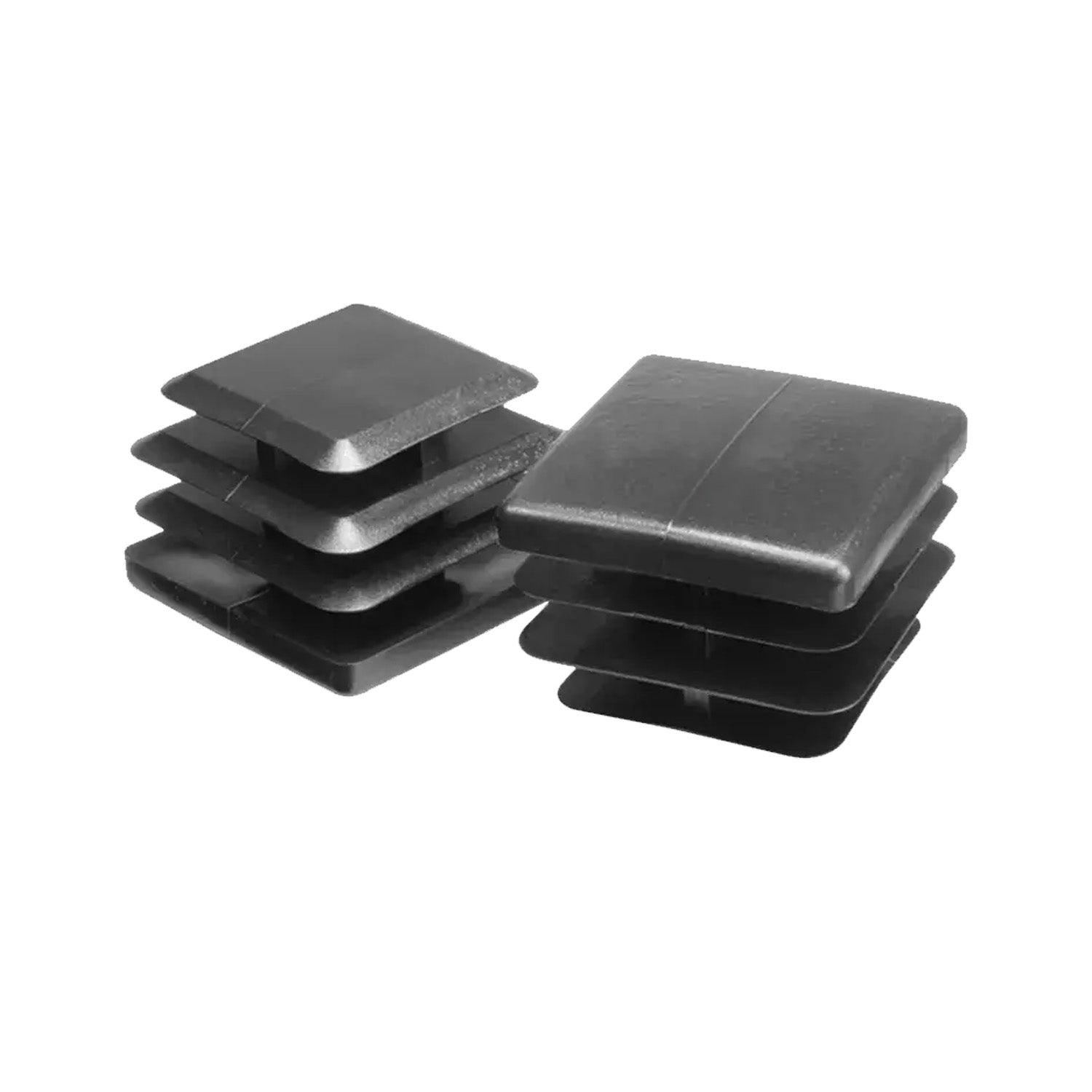 Push In Ribbed Square Inserts Ribbed Square Insert for Chairs (Black) โ Murpak Ltd