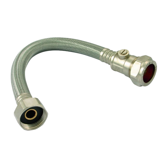 Flexible Tap Connectors with Isolating Valve