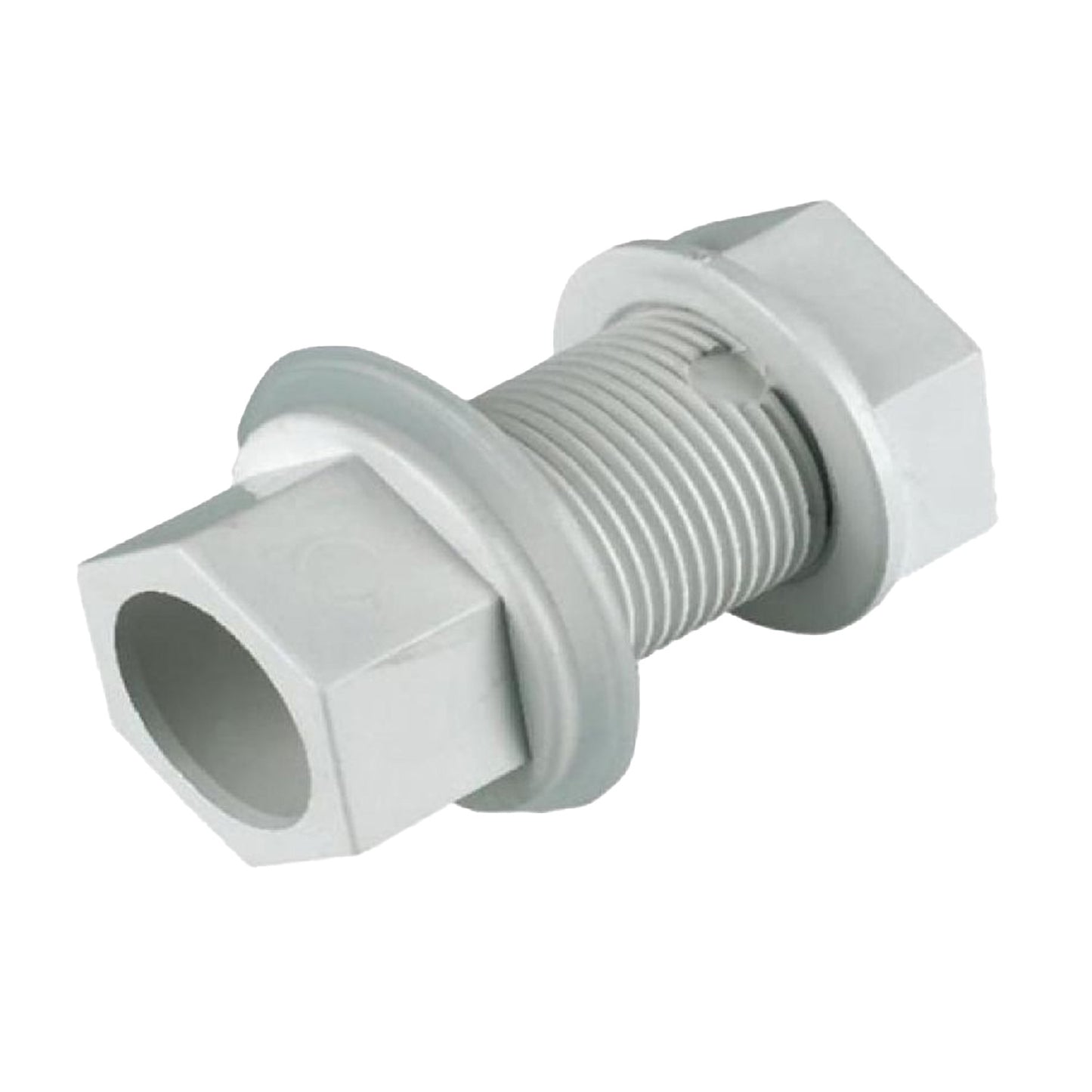 White Overflow Waste Fittings (3/4")
