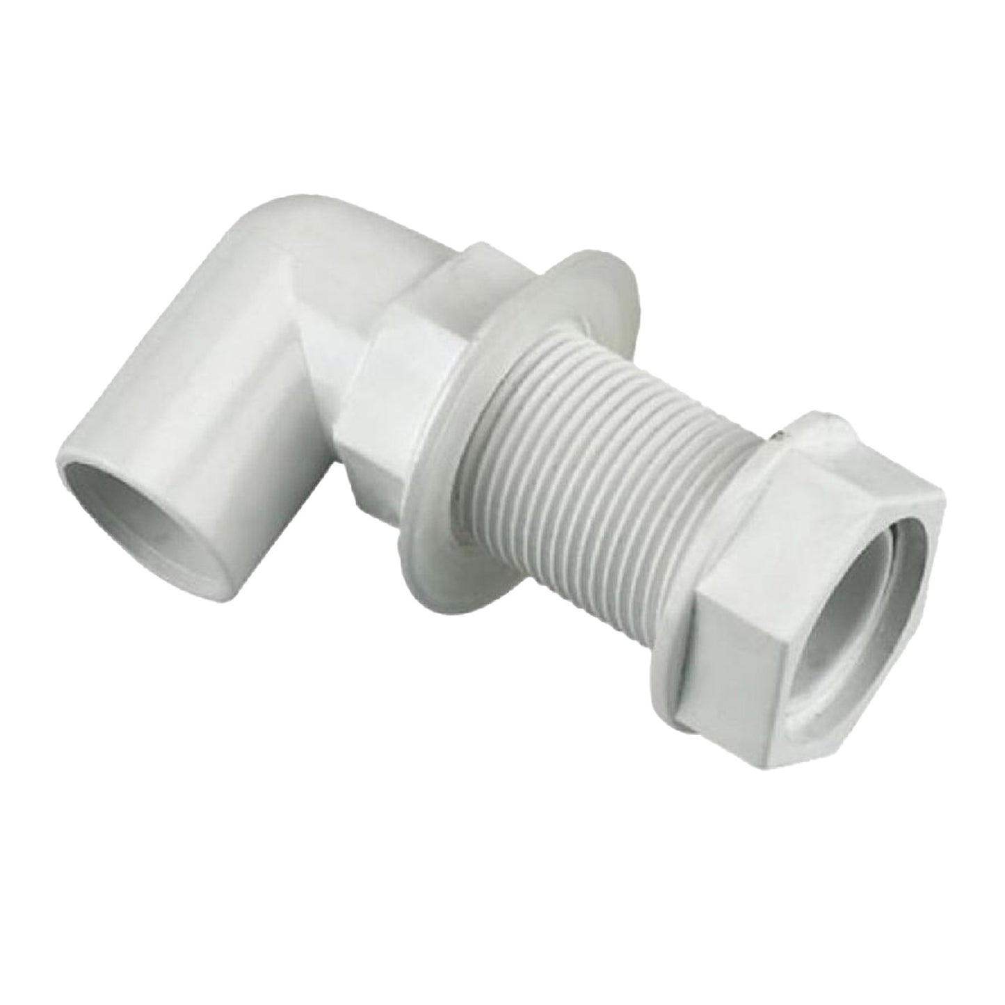 White Overflow Waste Fittings (3/4")