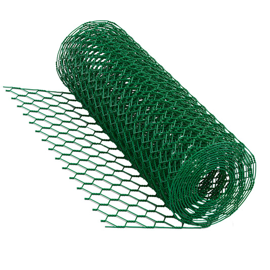 Green PVC Coated Wire Netting