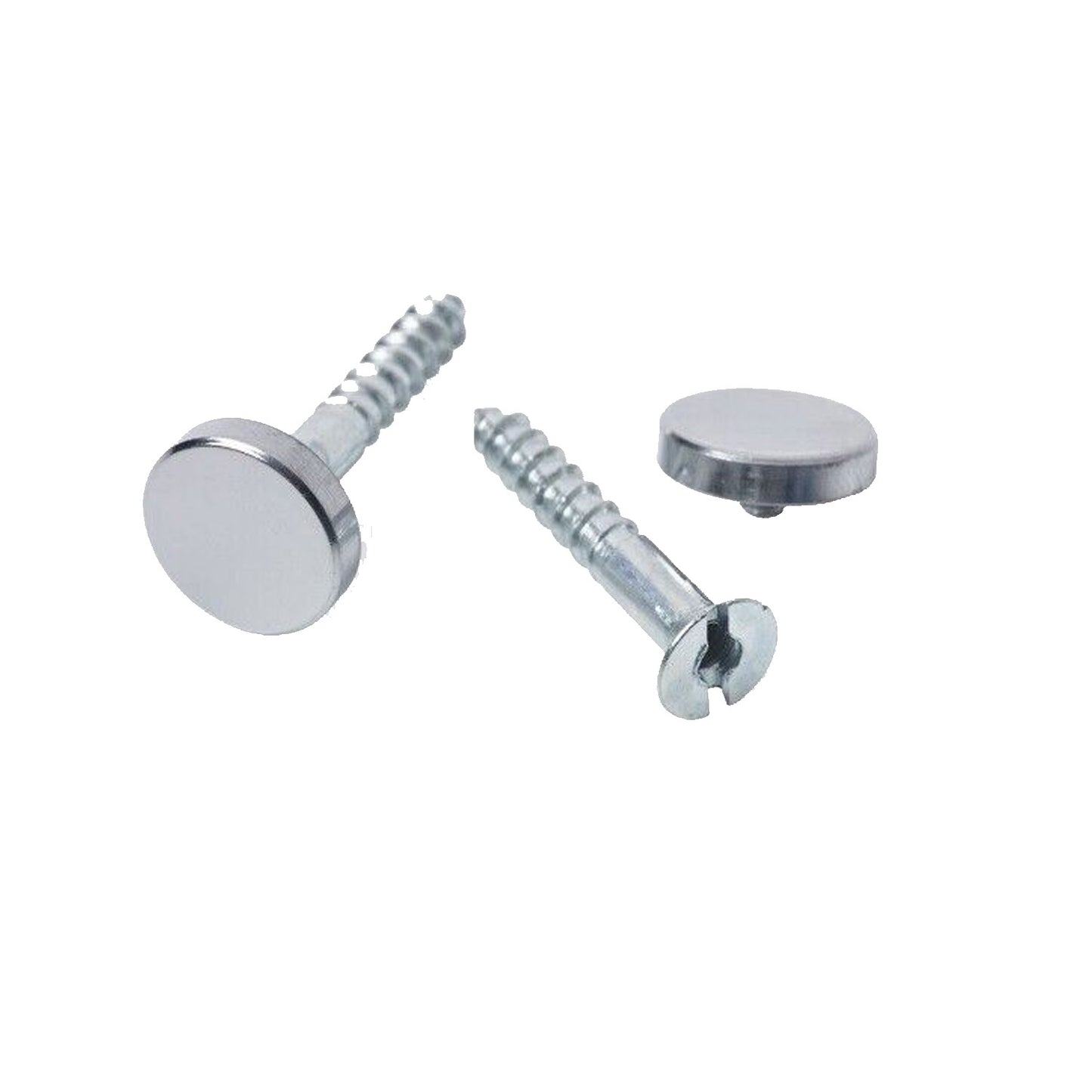 Mirror Screws c/w Chrome Dome/Disc Head