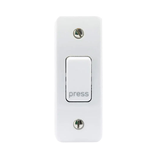 10amp Architrave "Press" Switch