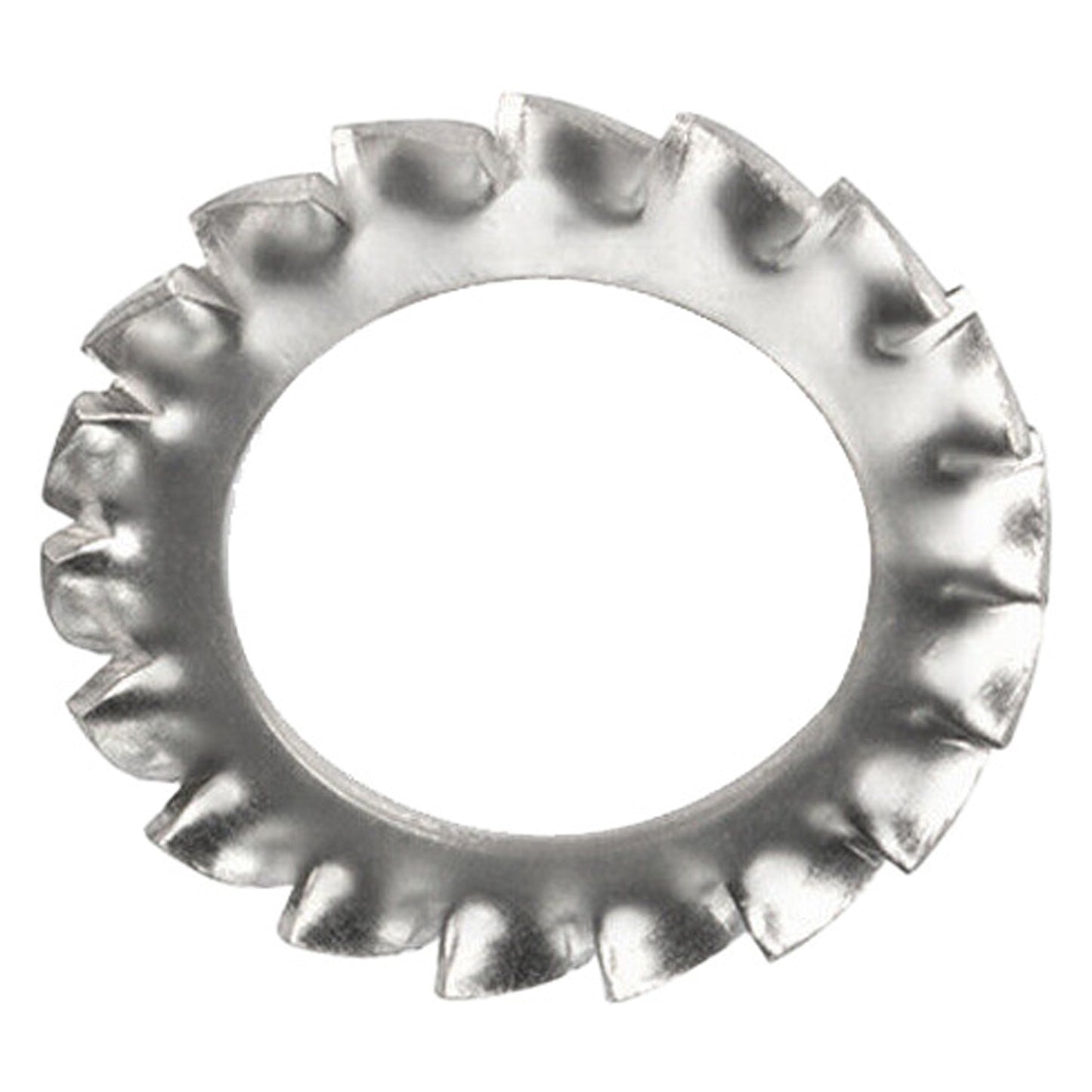 External Shakeproof Washers Zinc Plated