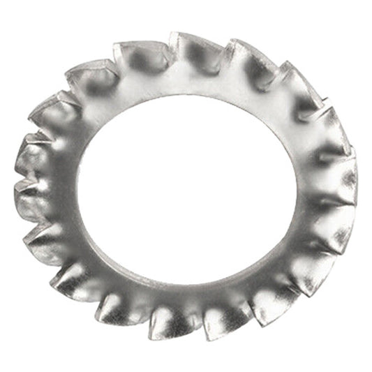 External Shakeproof Washers Zinc Plated