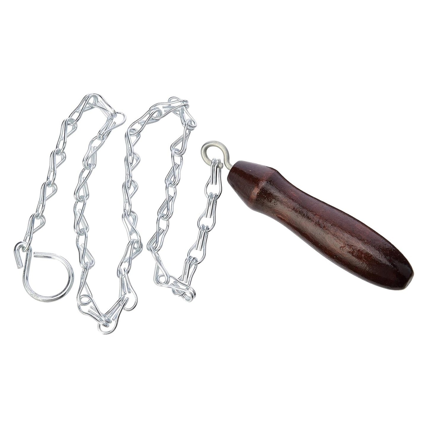 Wooden Handle Cistern Pull with 30" Chain
