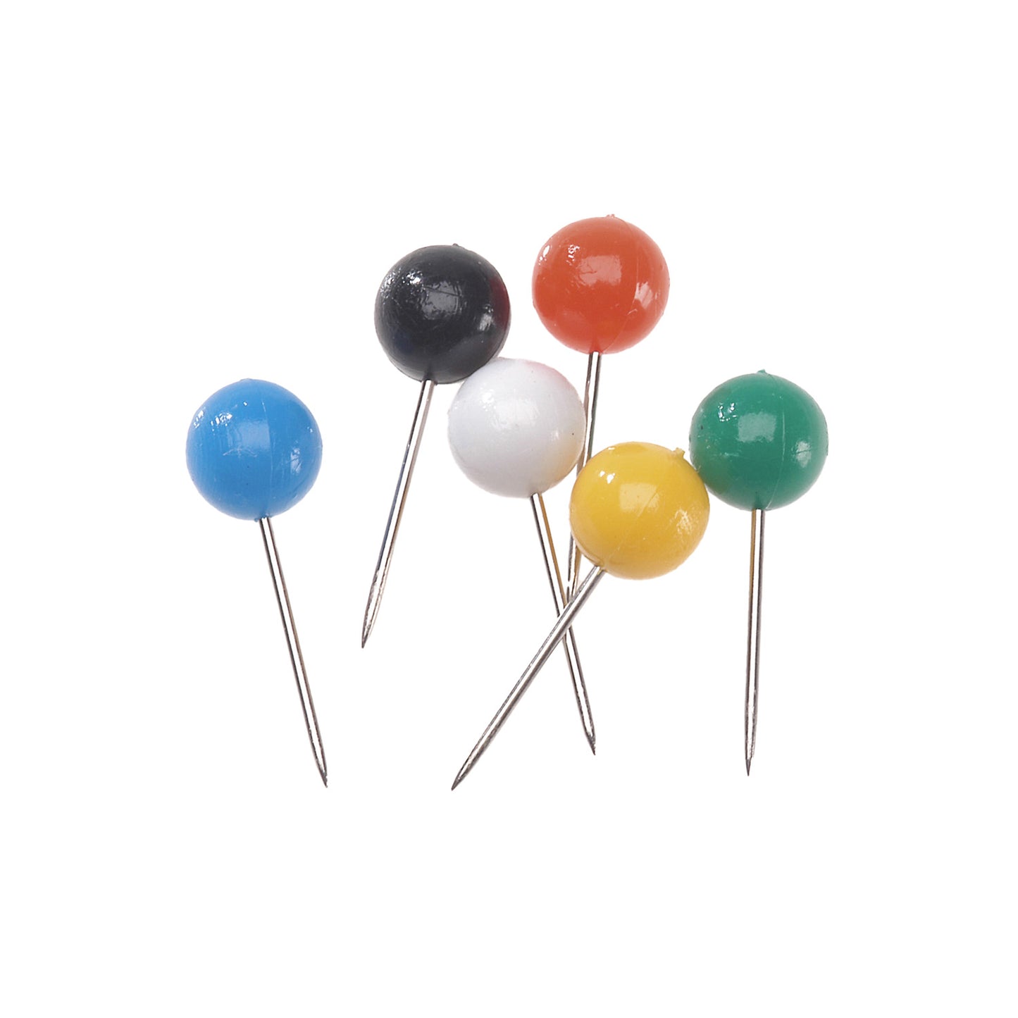 Map/Memo Board Pins (Multicoloured)