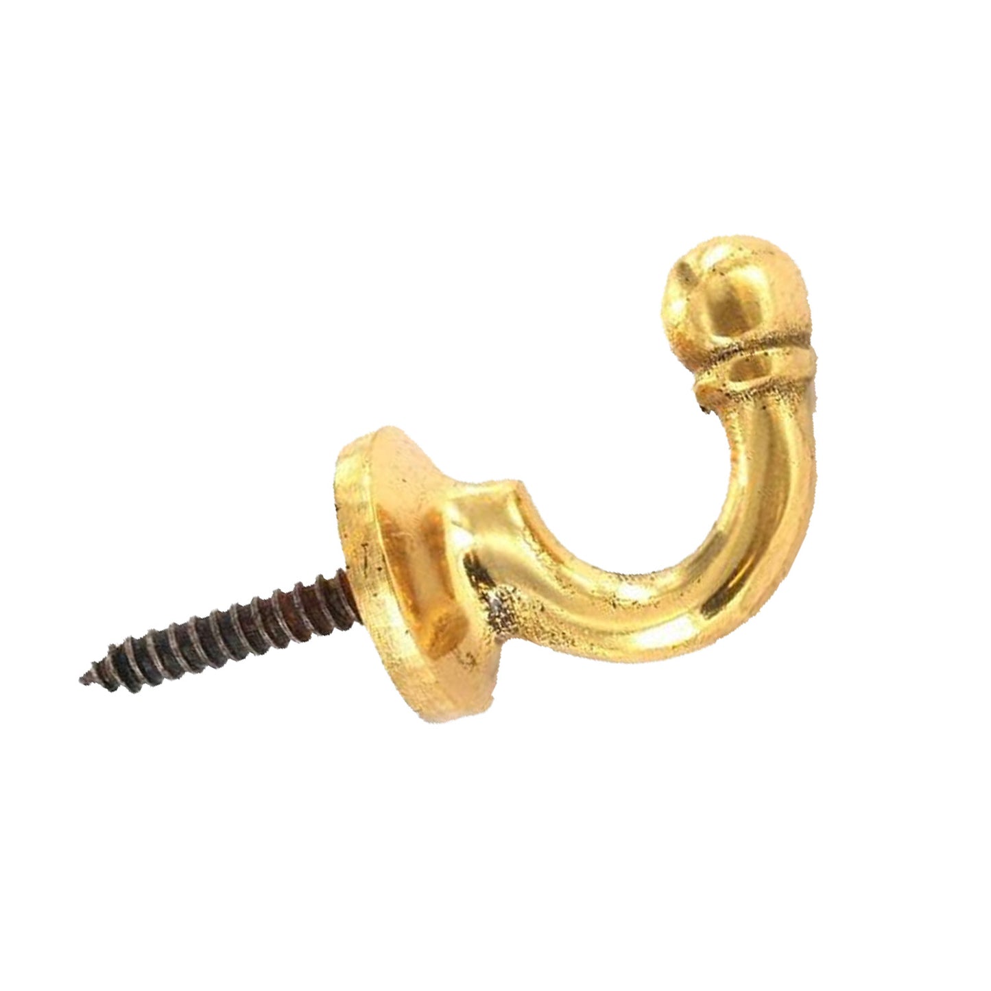 Curtain Tie Back Hooks Brass
