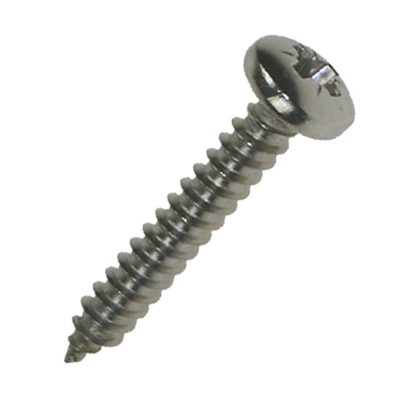 Cross Recessed Pan Head Self Tappers Zinc Plated