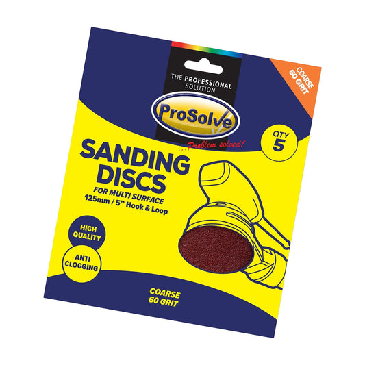 5" Sanding Disc Hook & Loop (5pk)