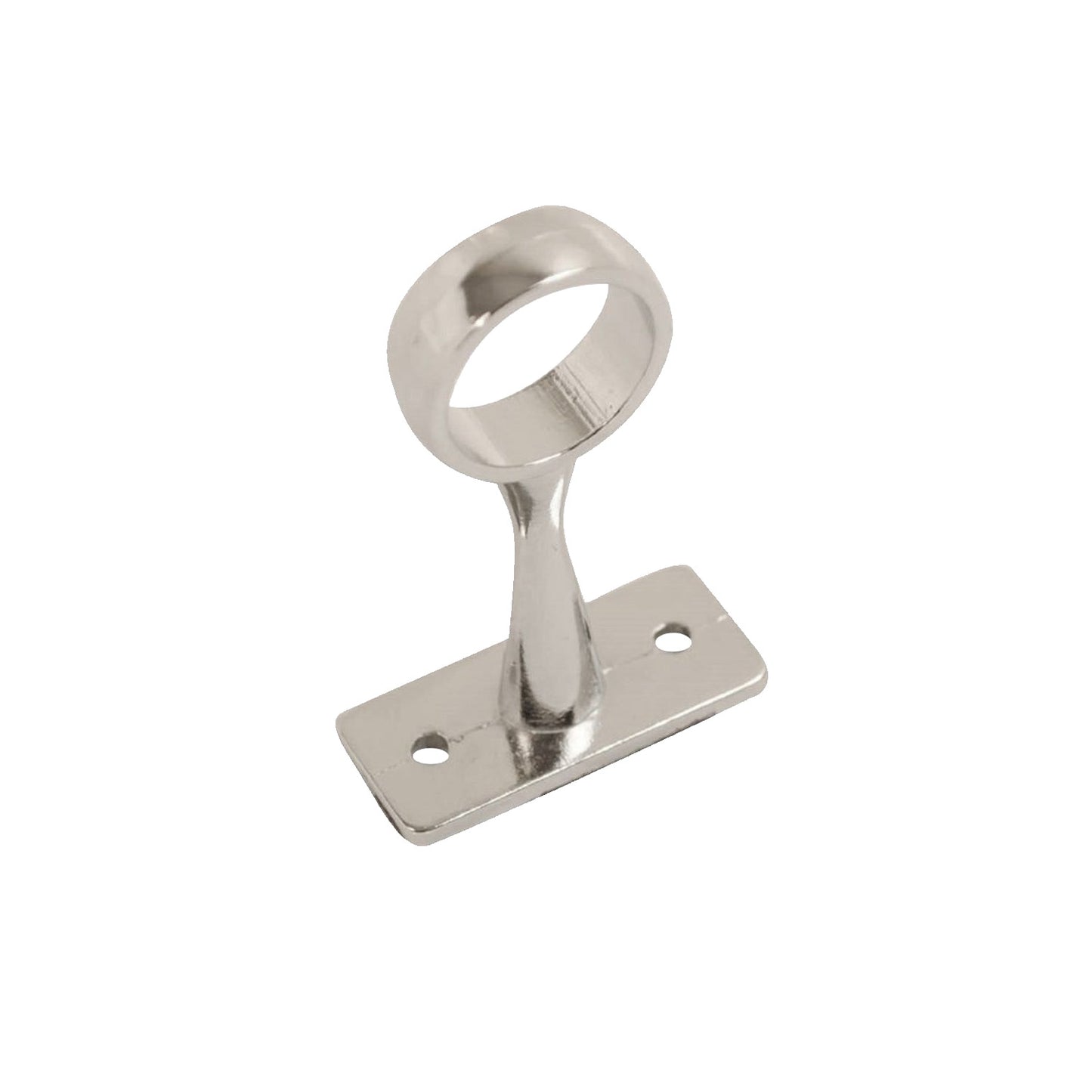 Wardrobe Rail Centre Supports (Brass & Chrome)