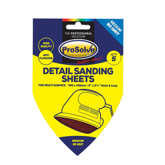 Delta Sanding Pads 100x140mm (5pk)
