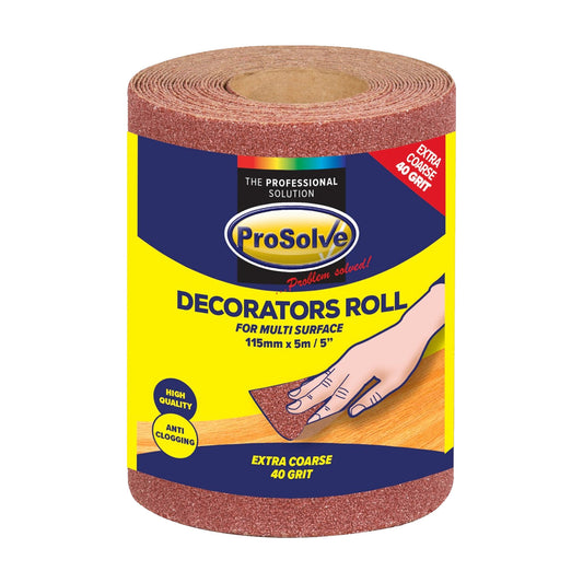 Brown Sandpaper Rolls (115mm x 5m)