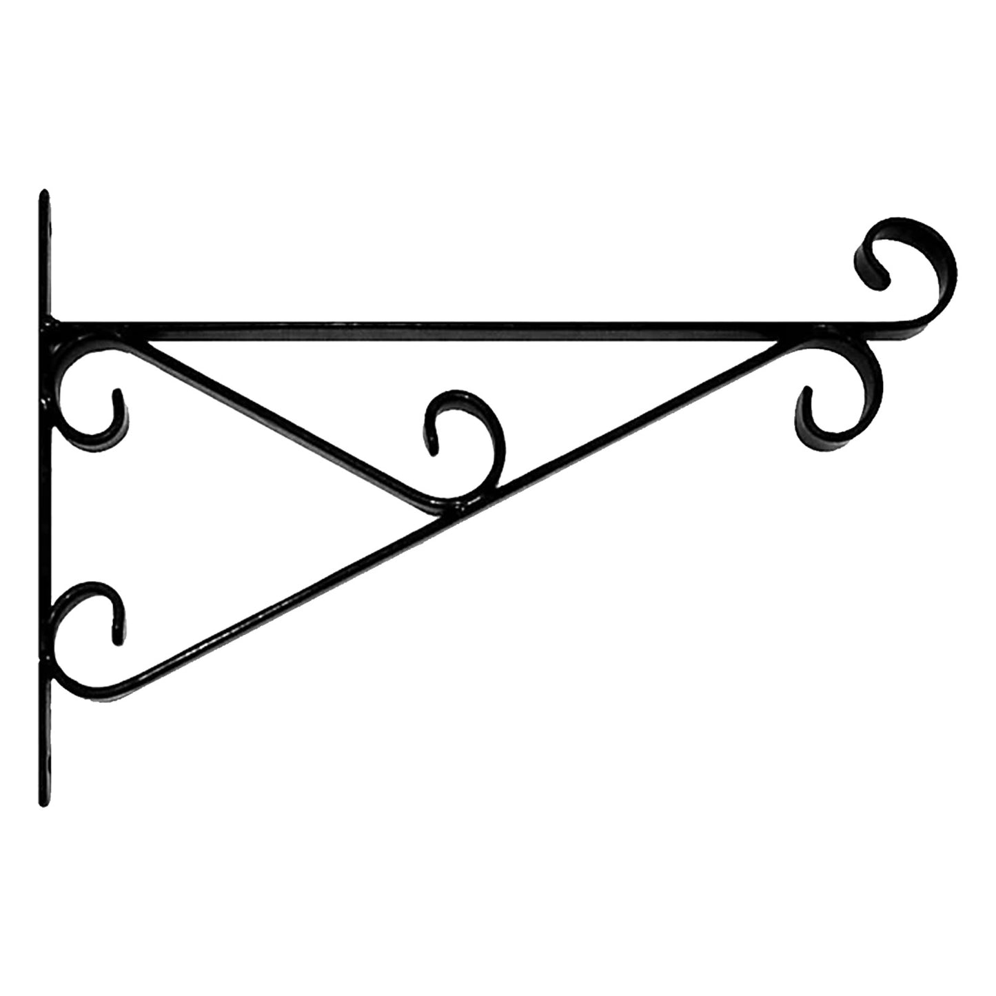 Hanging Basket Bracket Black