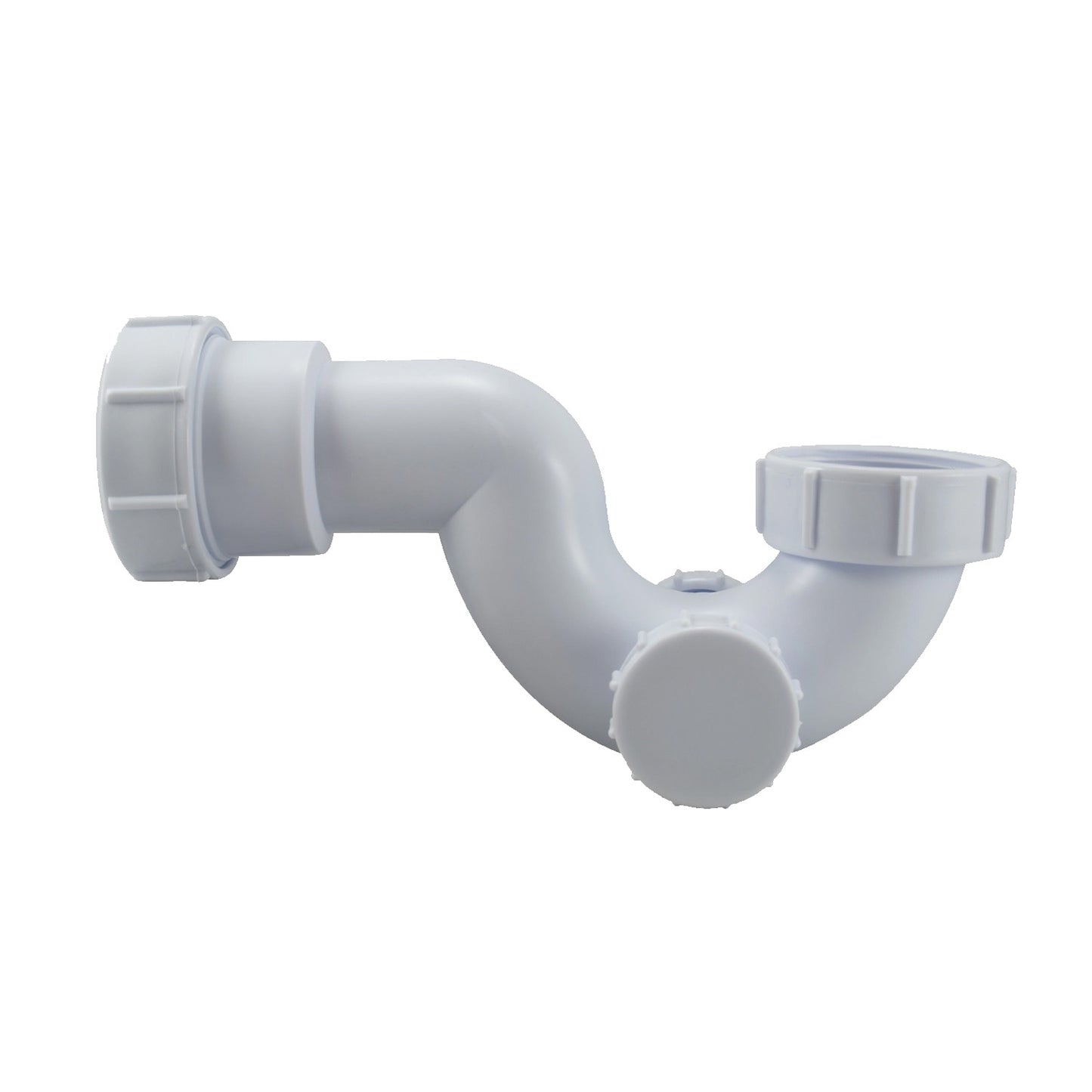 Shallow Bath Trap with Cleaning Eye 40mm