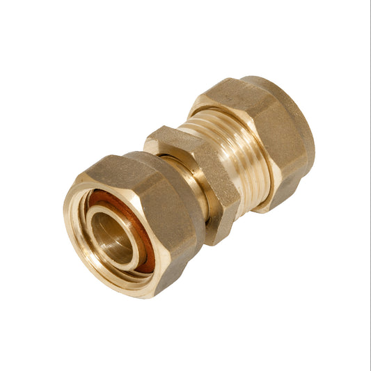 Compression Fitting Straight Tap Connectors