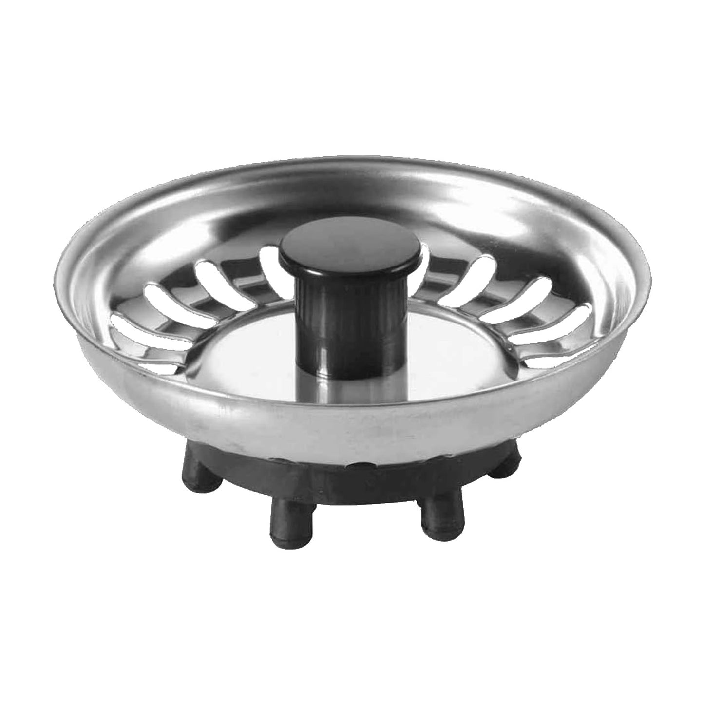 Stainless Strainer Plug for Basket Waste
