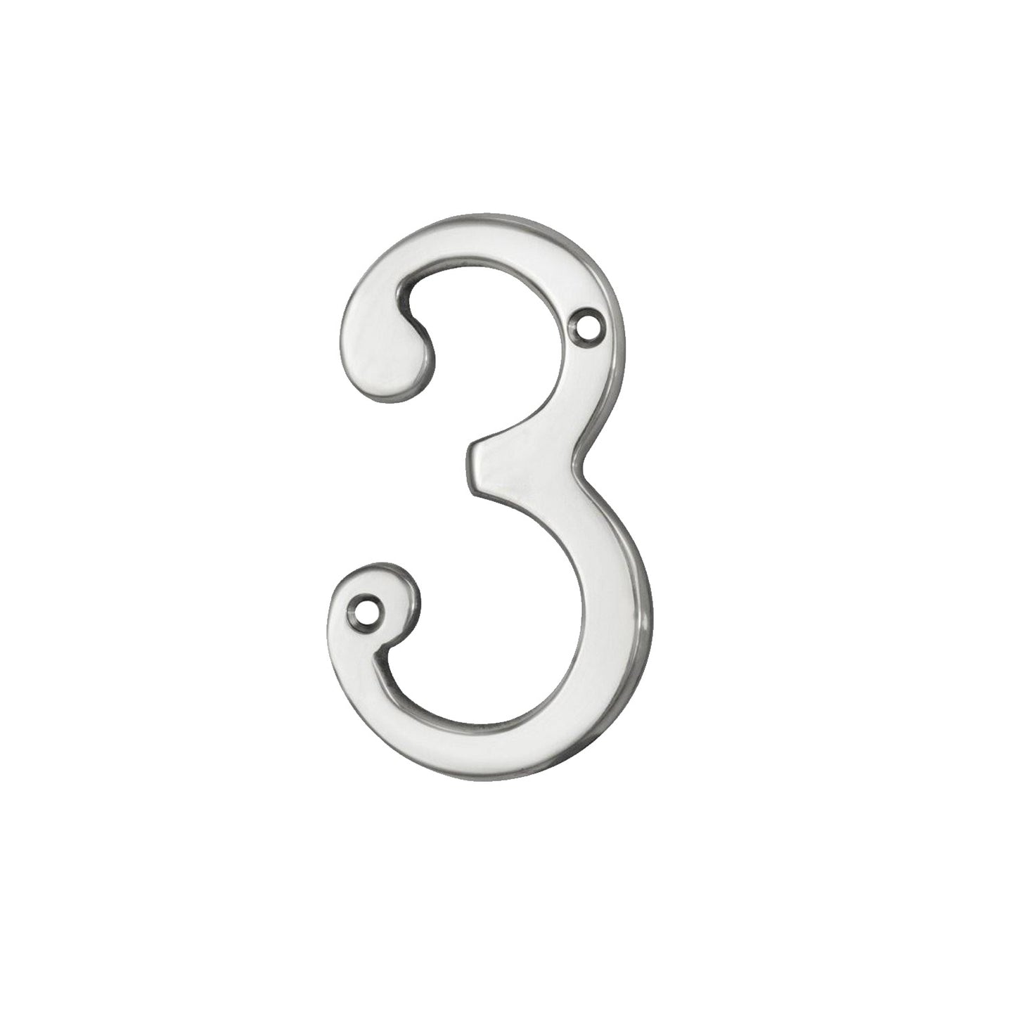 Chrome Door Numerals