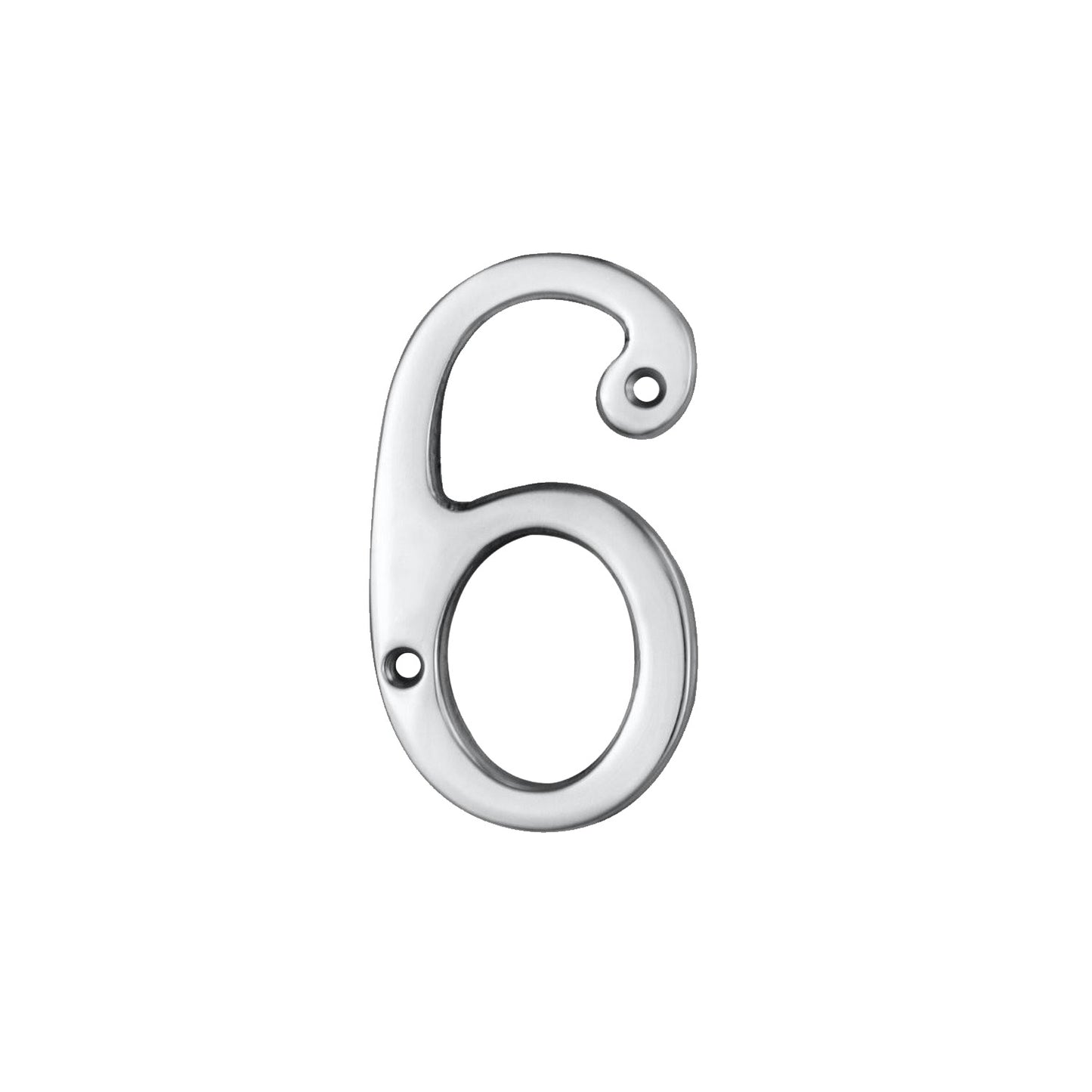 Chrome Door Numerals