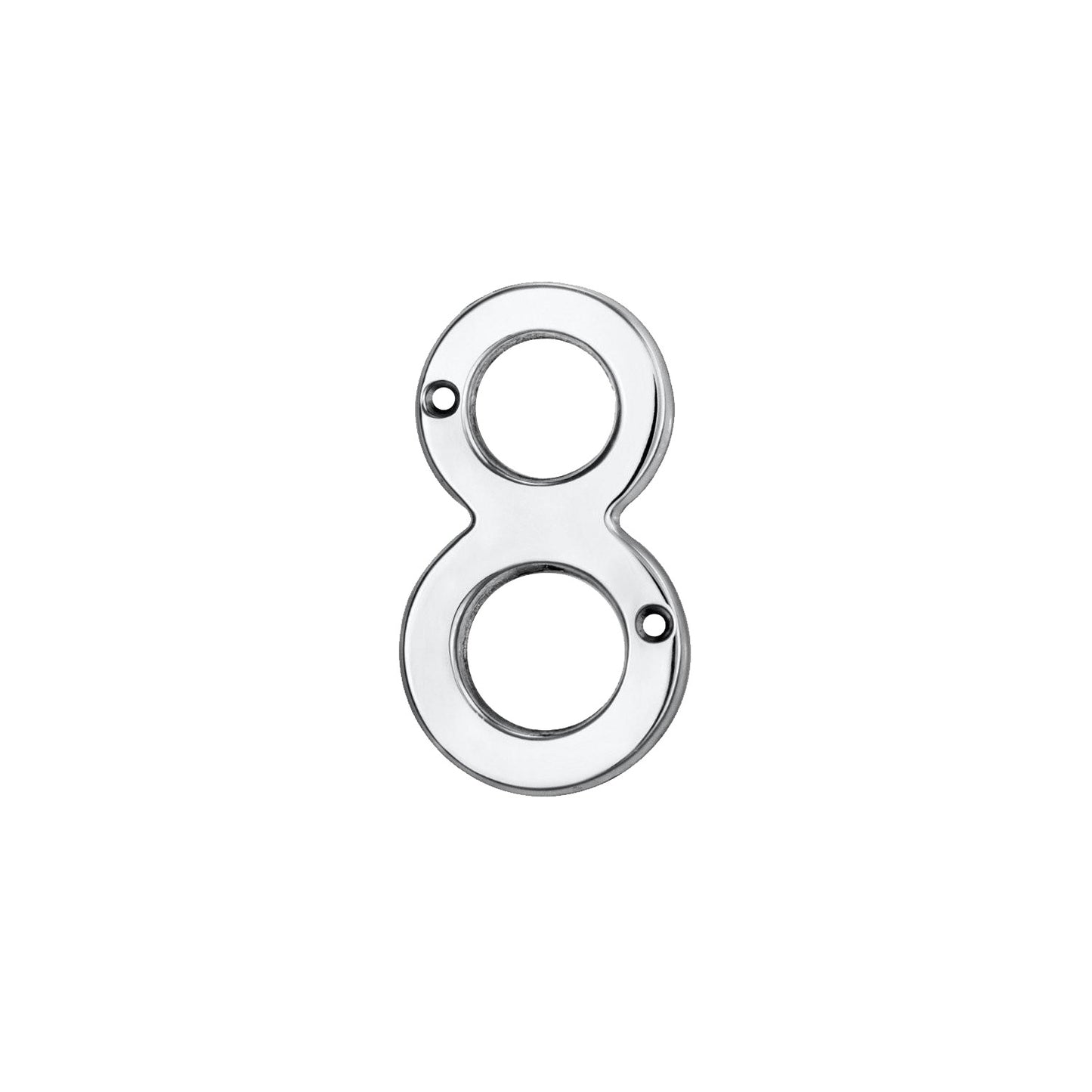 Chrome Door Numerals