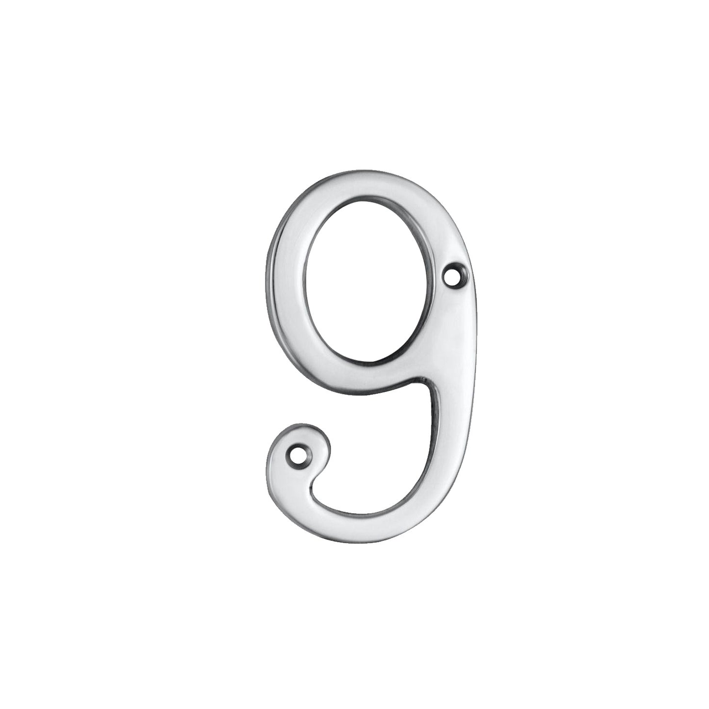 Chrome Door Numerals