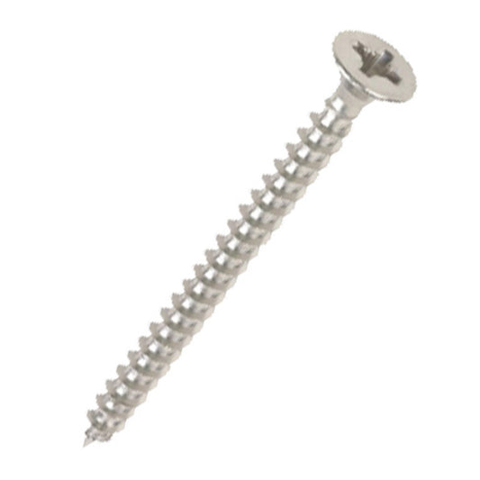 Cross Recessed Countersunk Woodscrews Stainless Steel (A2)