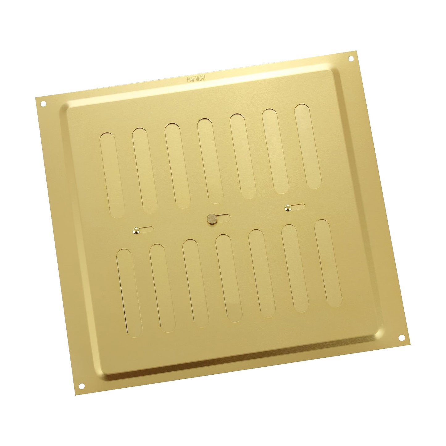 9x9" Gold Anodised Hit & Miss Vent