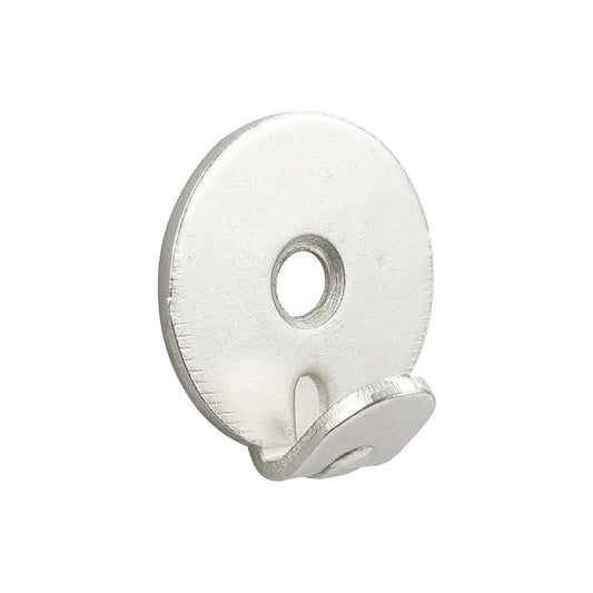 Round Heavy Duty Hardwall Hooks Nickel