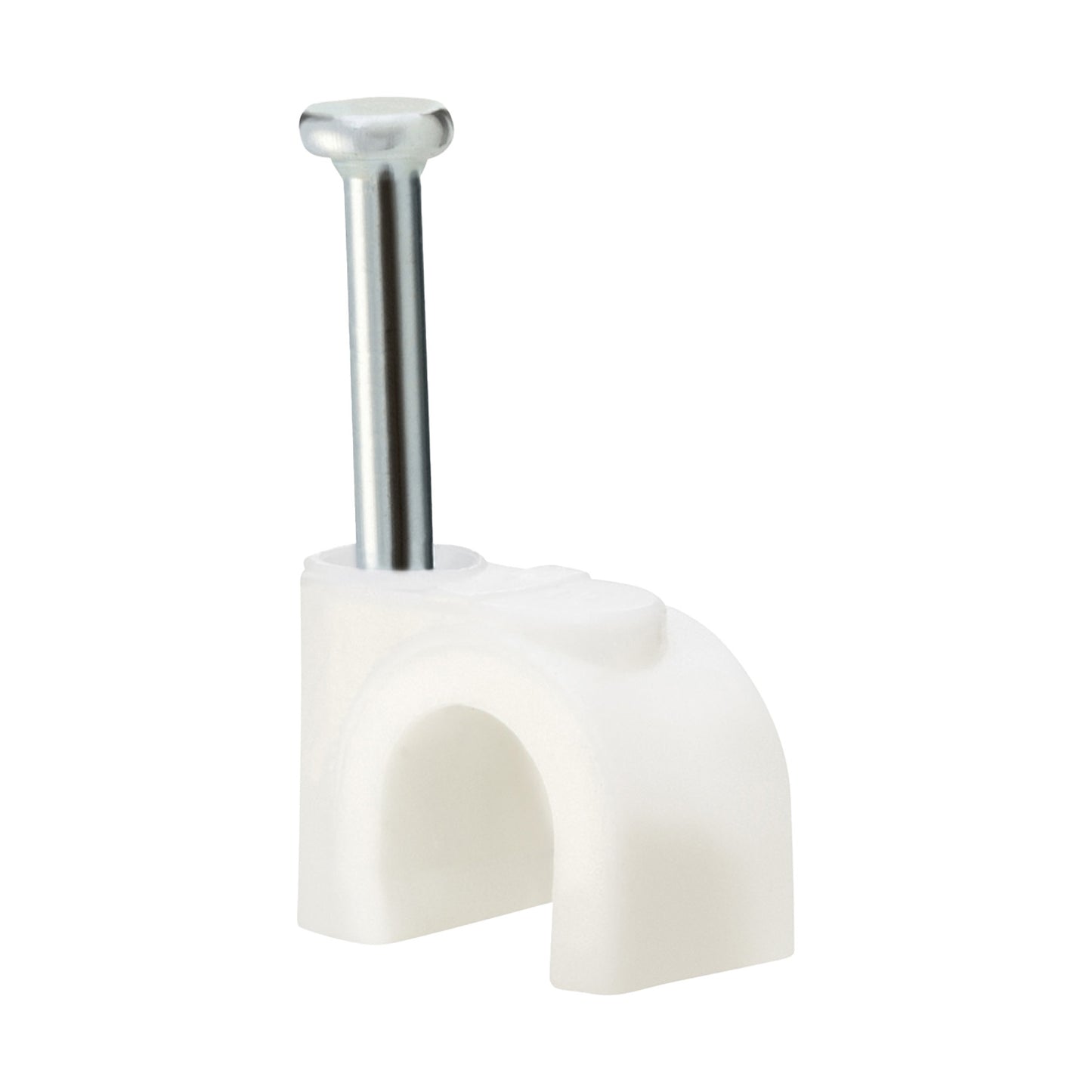 Flat Twin & Earth Cable Clips White