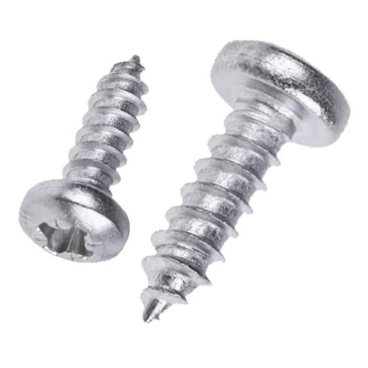 Cross Recessed Pan Head Self Tappers Stainless Steel (A2)