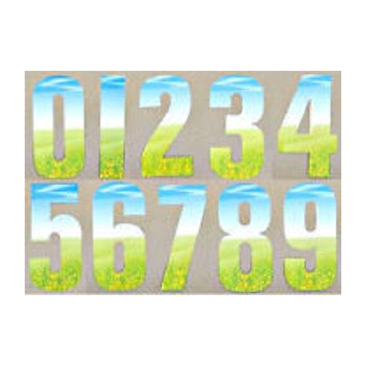 Meadow Wheelie Bin Numbers 170mm